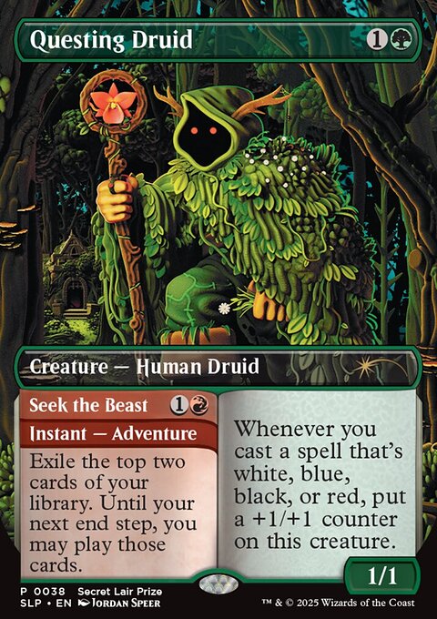 Questing Druid // Seek the Beast